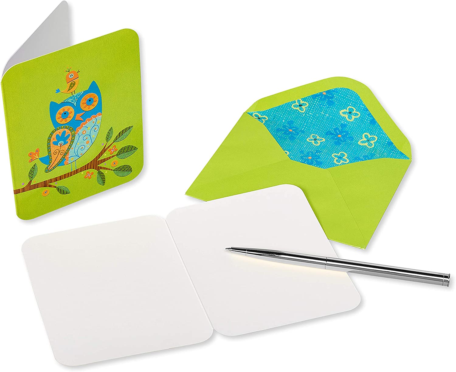 Papyrus Blank Cards with Envelopes, Watercolor Hummingbirds (20-Count) - Image 5